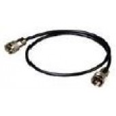 BCA90028 BARRETT HF Radio RG58AU Coaxial Cable 0.5m pre-terminated with waterproof UHF-Male connectors