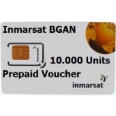 IN-01-BGAN-10000E BGAN 10,000 Unit e-voucher, 1yr Validity to use, extends access for a further 2yrs