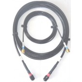 STARPAK-CABLE-118-MSS-KIT Cable Kit, LMR195 and RG316 UltraFlex Low Loss by Times Microwave USA, both cables 3.0m(118in) Gold SMA-Male Connectors 