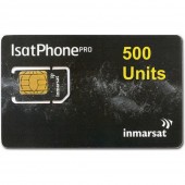 IN-01-GSPS500E IsatPhone PRO SIM CARD with PrePaid Airtime 500 Unit Prepaid VOUCHER of 365 day validity